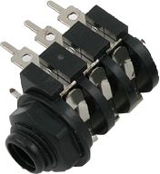 6.3 mm STEREO ŞASE