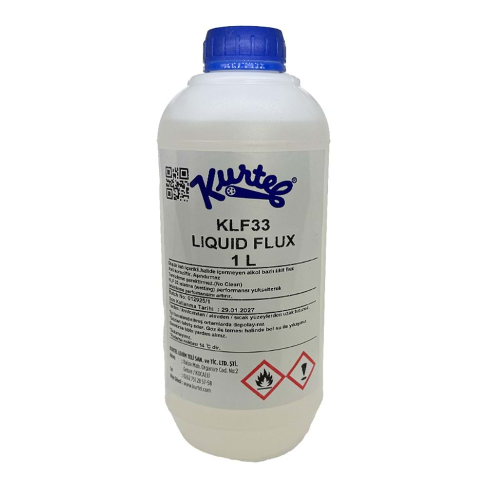 1 LT. FLUX REÇİNESİZ (KLF-33)