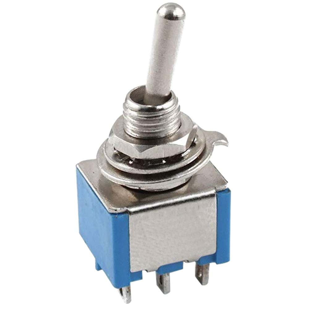 TOGGLE SWİTCH KÜÇÜK 6 AYAK ON-OFF-ON (MTS-203)