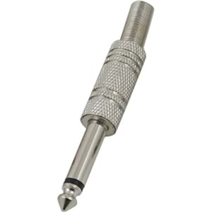 6,3 mm MONO METAL JAK