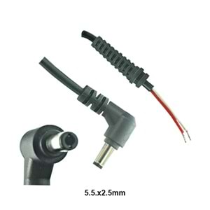 DC KABLO 5.5 X 2.5 mm