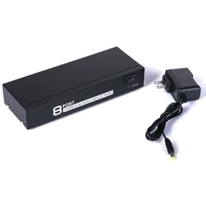 VIDEO AV SPLITTER 8 PORT