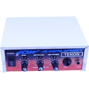 12V BÜYÜK ANFİ 3 POTLU