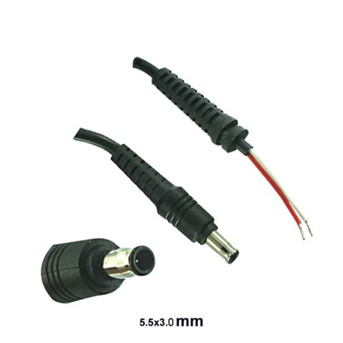 DC KABLO 5.5 X 3.0 mm İĞNELİ