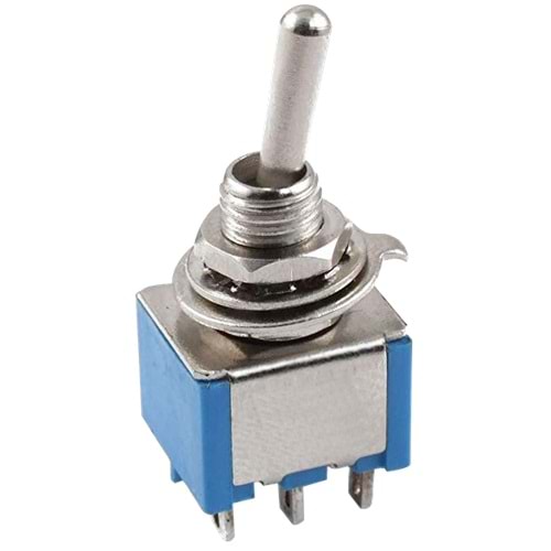 TOGGLE SWİTCH KÜÇÜK 6 AYAK ON-OFF-ON (MTS-203)