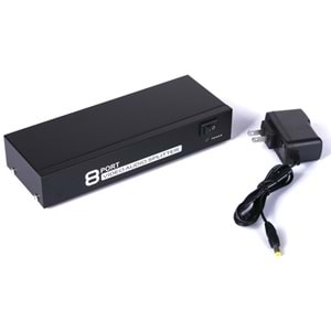 VIDEO AV SPLITTER 8 PORT